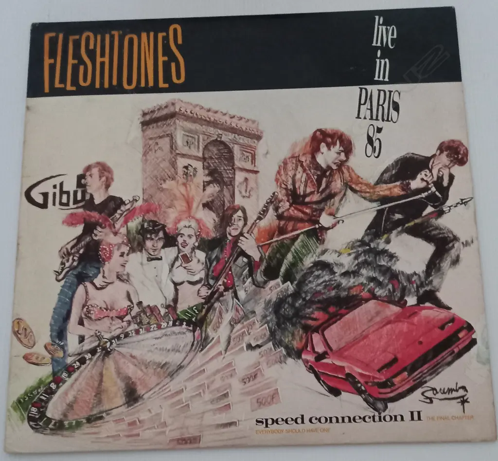 The Fleshtones, Speed Connection II - The Final Chapter (Live In Paris 85) Image 1++